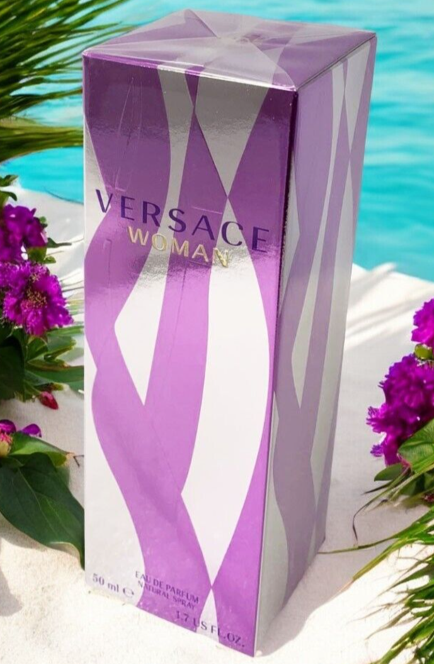 Versace Woman Eau De Parfum Perfume for Women 1.7 Oz/ 50 ML Brand New Sealed
