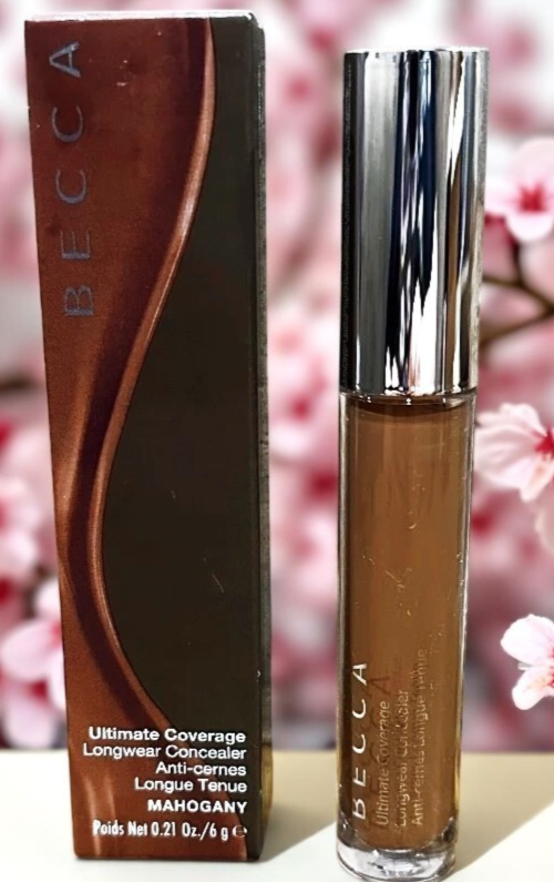BECCA ULTIMATE COVERAGE LONGWEAR CONCEALER - MAHOGANY-0.21oz EACH, NEW IN BOX