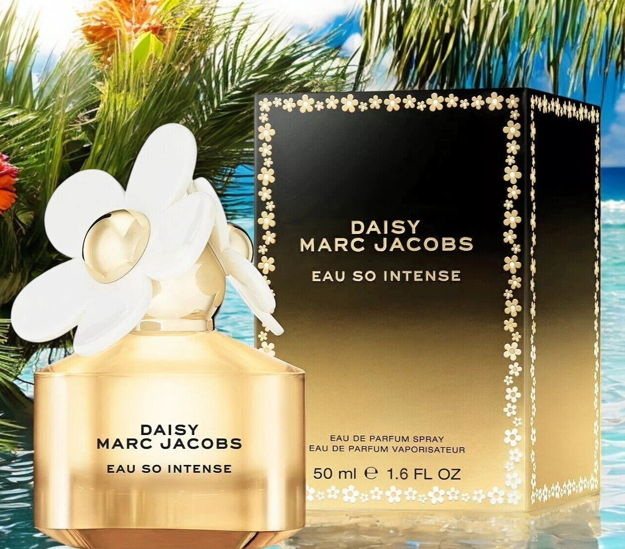 Marc Jacobs Daisy Eau So Intense for Women Eau de Parfum 1.6oz Authentic Sealed