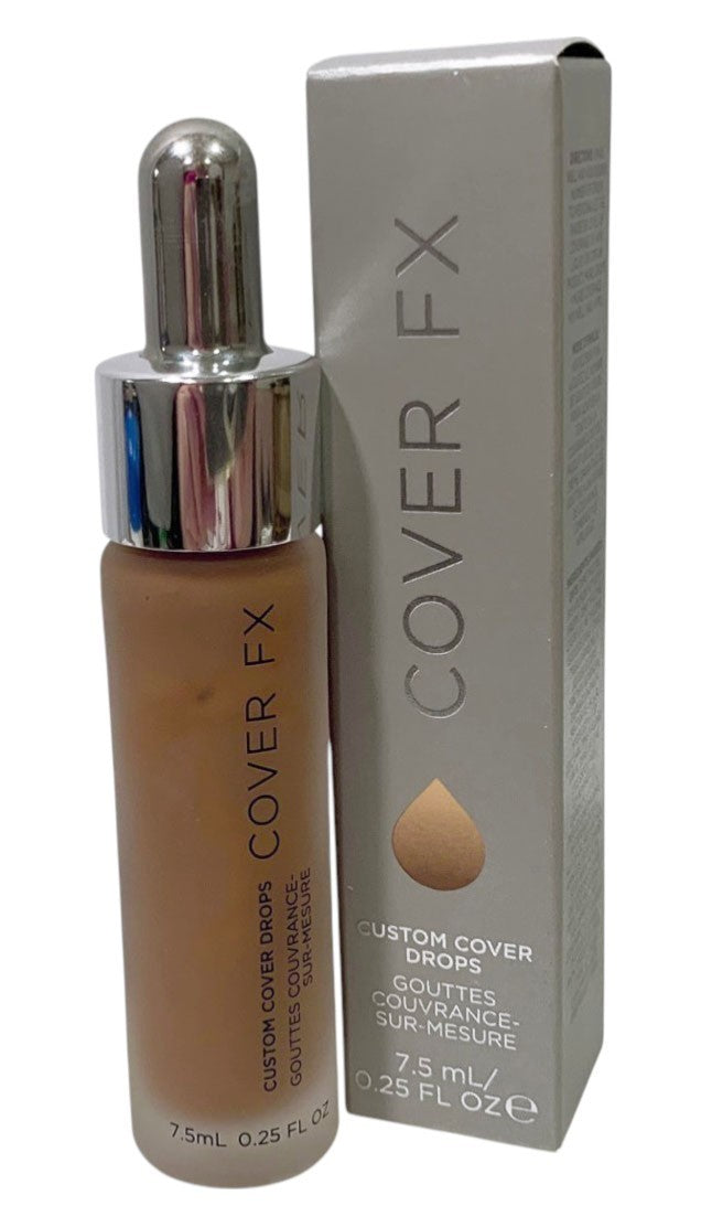 COVER FX Custom Cover Drops - N DEEP 2-0.25oz/7.5ml Maid in Italy New in Box