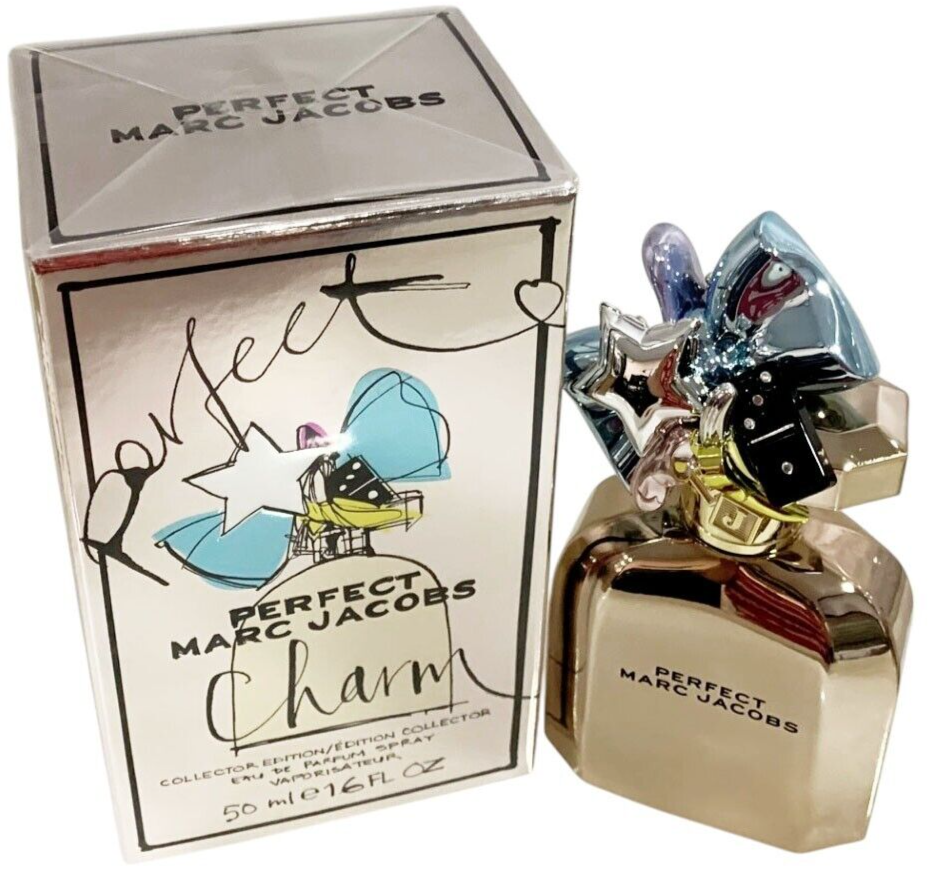 Marc Jacobs Perfect Charm Collector Edition EDP Spray 1.6Oz AUTHENTIC SEALED