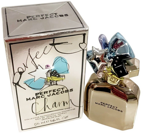 Marc Jacobs Perfect Charm Collector Edition EDP Spray 1.6Oz AUTHENTIC SEALED