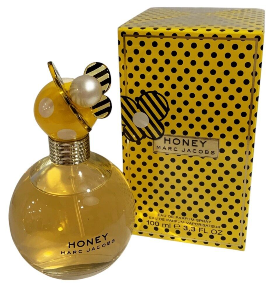 MARC JACOBS HONEY EAU DE PARFUM SPRAY 3.3oz for Women AUTHENTIC in Sealed Box