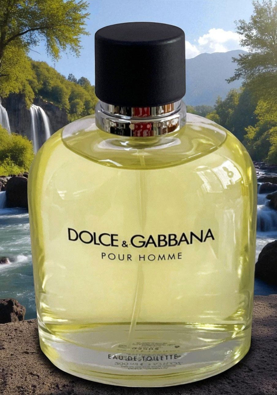 DOLCE & GABBANA POUR HOMME EAU DE TOILETTE SPRAY 200ml/6.7oz New With Out Box