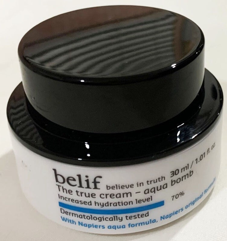 Belif The True Cream Moisturizing Bomb 26 Hours Hydrating  1.01oz EXP: 01/2026