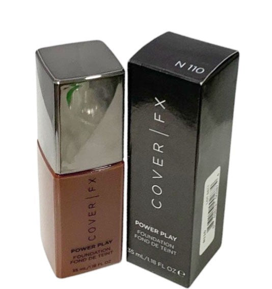 Cover FX Power Play Foundation N 110 Full Size 1.18 oz/35ml, Made in Italy