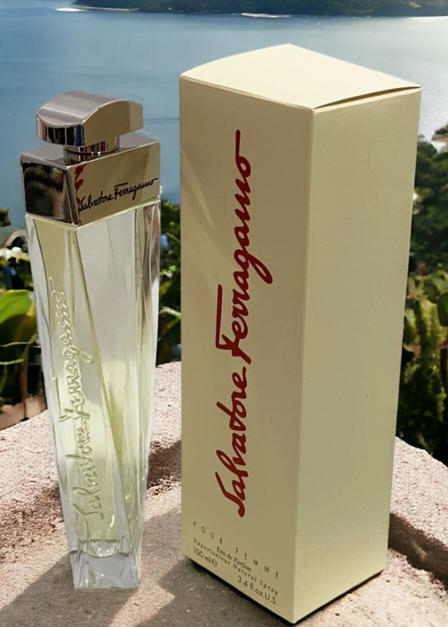 Salvatore Ferragamo EDP Spray 3.4 Oz For Women by Salvatore Ferragamo SEALED BOX