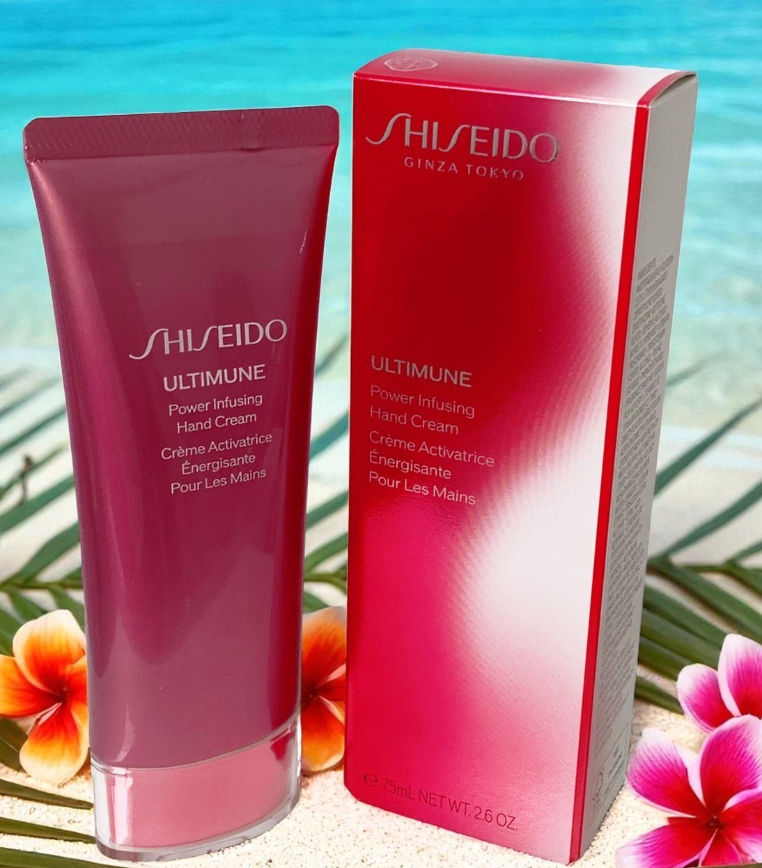 SHISEIDO ULTIMUNE POWER INFUSING HAND CREAM 2.5oz/75ml SEALED IN BOX