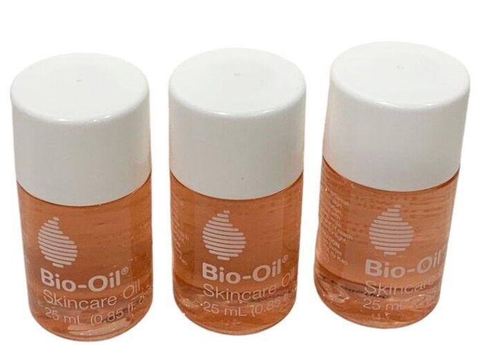 3 Pack Bio-Oil Skincare Body Oil Moisturizer Scars & Stretch Marks 0.85oz Each