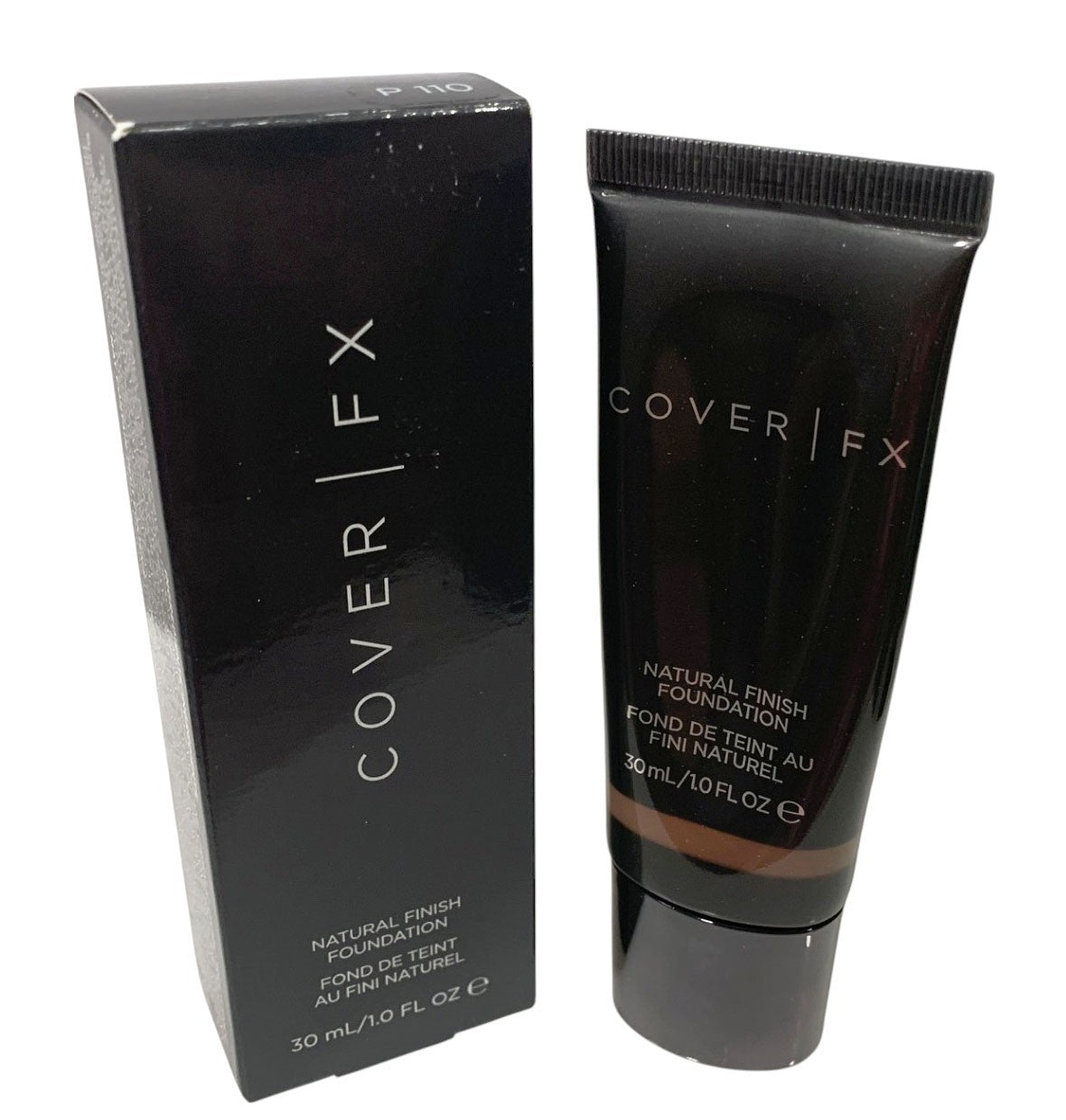 Cover FX Natural Finish Foundation - P 110 - 1oz/30ml -Sealed New in Box
