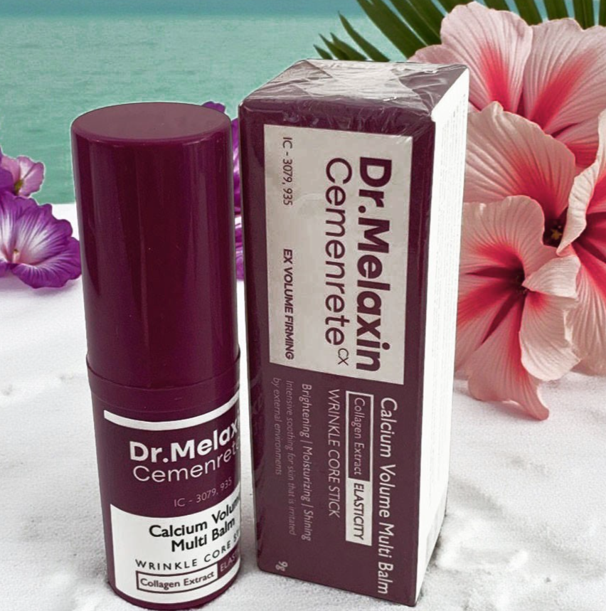 Dr. Melaxin Cemenrete Calcium Volume Multi Balm Wrinkle Core Stick 9g New in Box