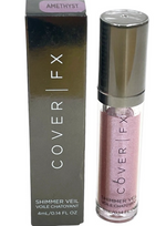 COVER FX SHIMMER VEIL-AMETHYST Weightless Cream Shimmer 0.14oz/4ml Made in Italy