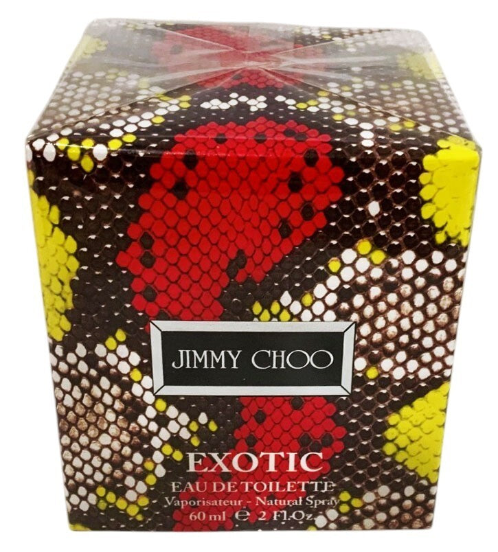 JIMMY CHOO EXOTIC Eau De Toilette Natural Spray 2.0oz/60ml  Authentic Sealed