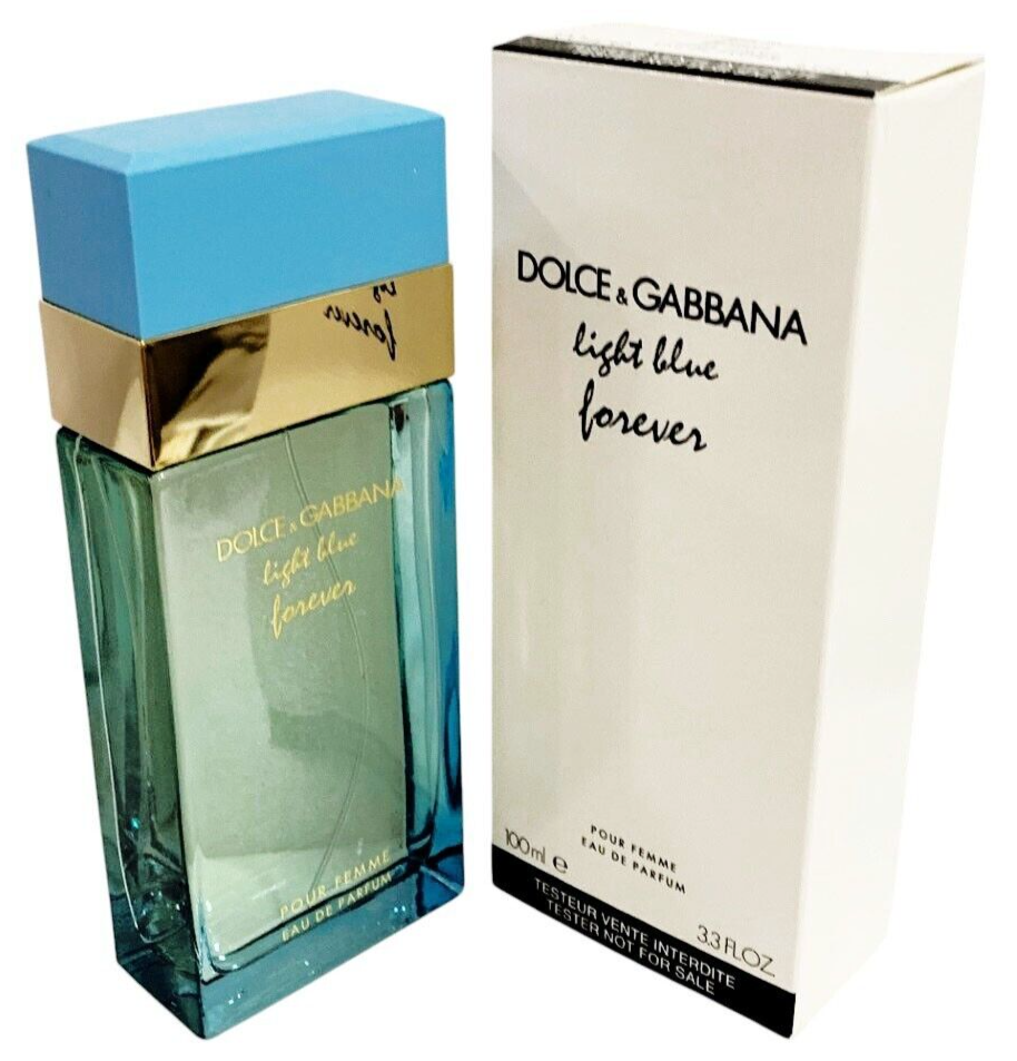 DOLCE & GABBANA Light Blue Forever Eau De Parfum 3.3oz for Women in White Box