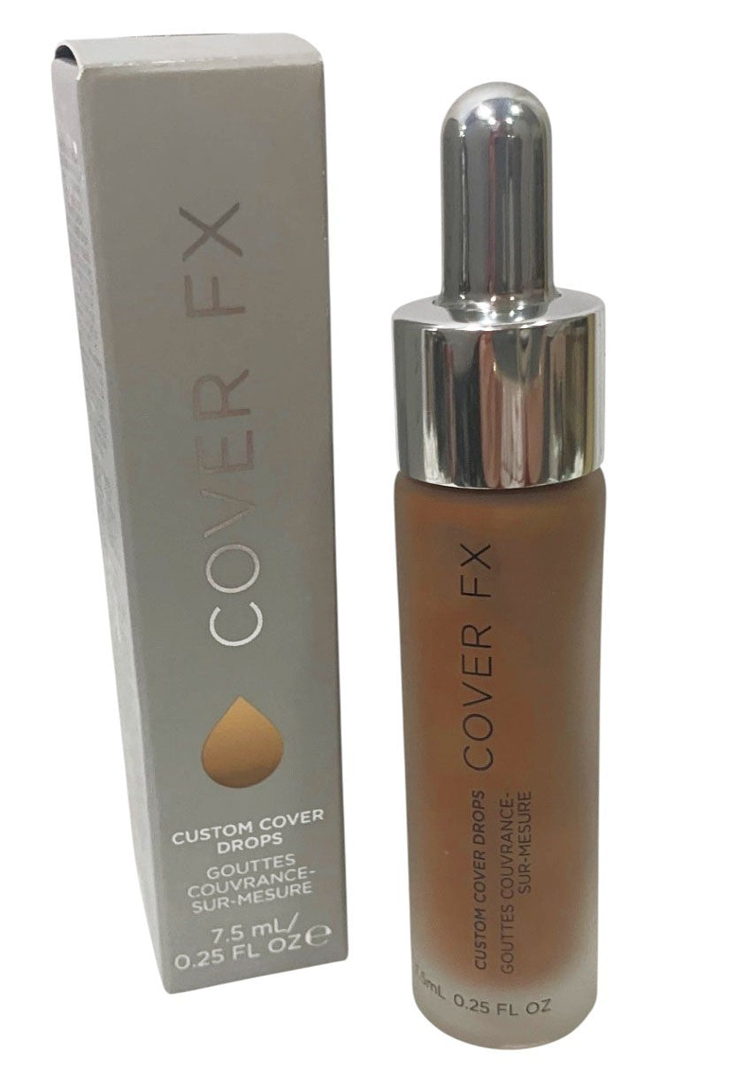 COVER FX Custom Cover Drops - P DEEP 3 - 0.25oz/ 7.5ml New in Box
