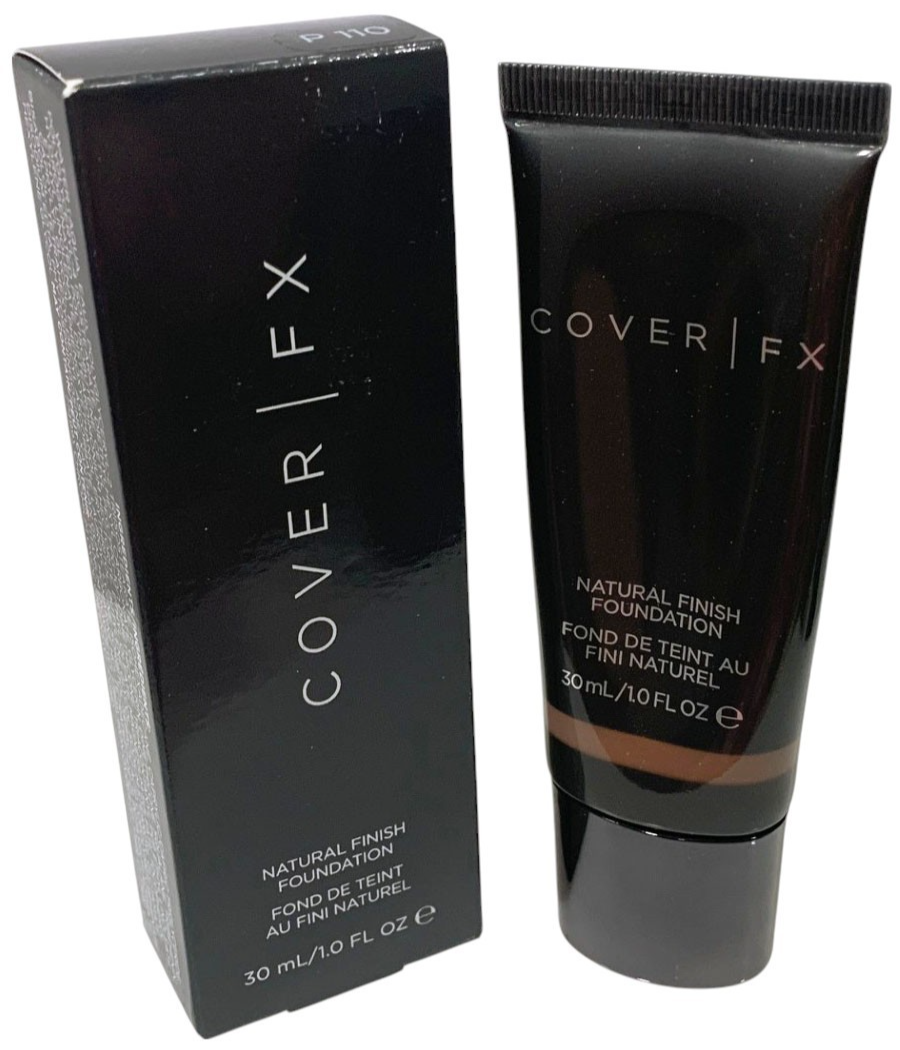 Cover FX Natural Finish Foundation - P 110 - 1oz/30ml -Sealed New in Box