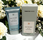 THANK YOU FARMER Sun Project SPF50 Water Sun Cream 1.7oz/50ml NEW IN BOX SEALED