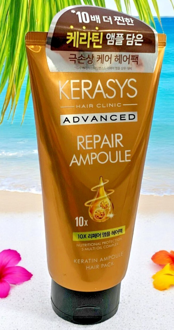 KERASYS HAIR CLINIC ADVANCED REPAIR AMPOULE NUTRITIONAL PROTECTION 10X KERATIN