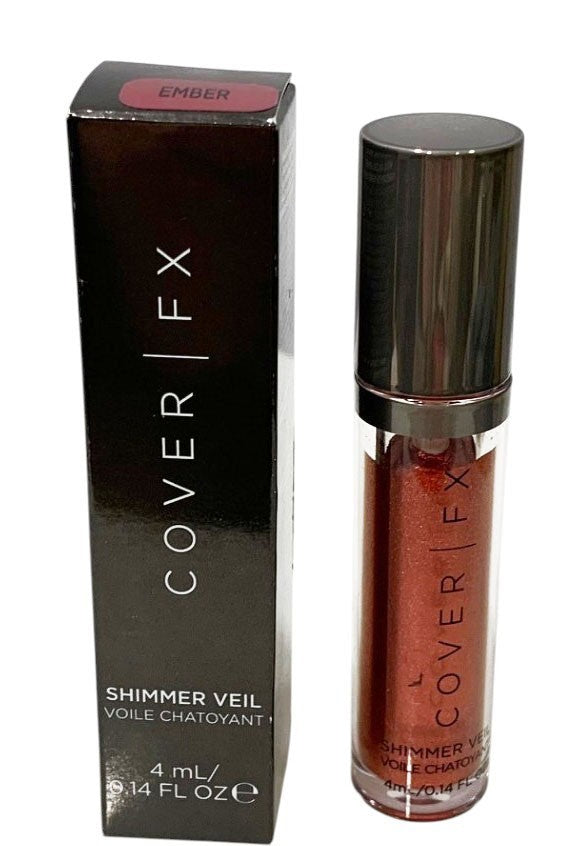 COVER FX SHIMMER VEIL-EMBER  Weightless Cream Shimmer 0.14oz/4ml Made in Italy