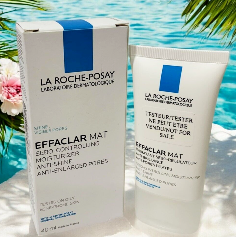 La Roche Posay Effaclar Mat Anti Shine Moisturizer 40ml/ 1.35oz EXP 05/2026