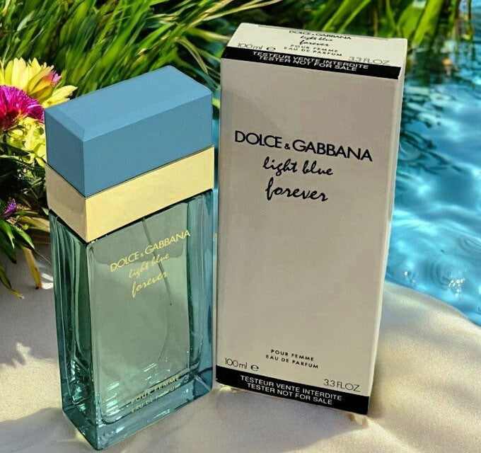 DOLCE & GABBANA Light Blue Forever Eau De Parfum 3.3oz for Women in White Box