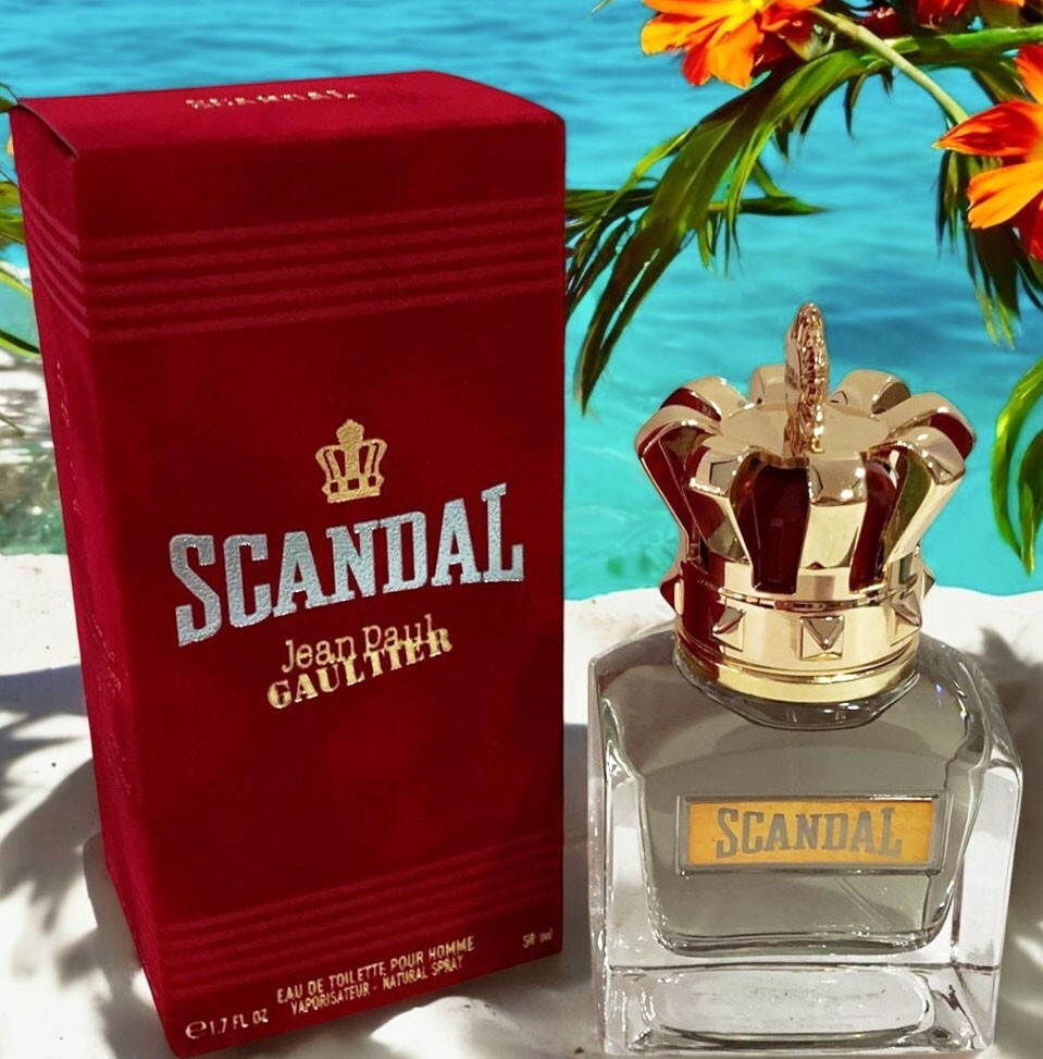 Jean Paul Gaultier Scandal Men EDT Spray 1.7oz / 50ml Authentic New Sealed Box