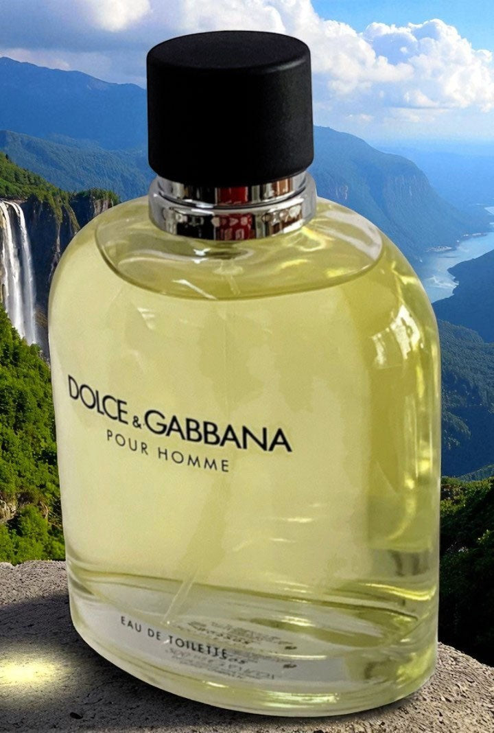 DOLCE & GABBANA POUR HOMME EAU DE TOILETTE SPRAY 200ml/6.7oz New With Out Box