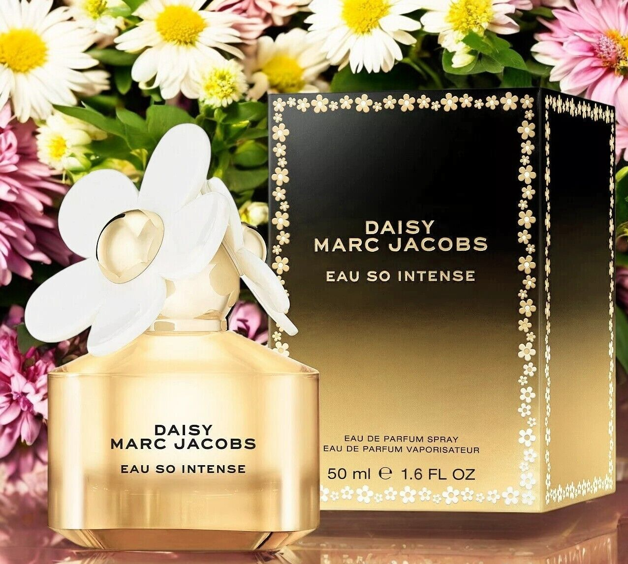 Marc Jacobs Daisy Eau So Intense for Women Eau de Parfum 1.6oz Authentic Sealed
