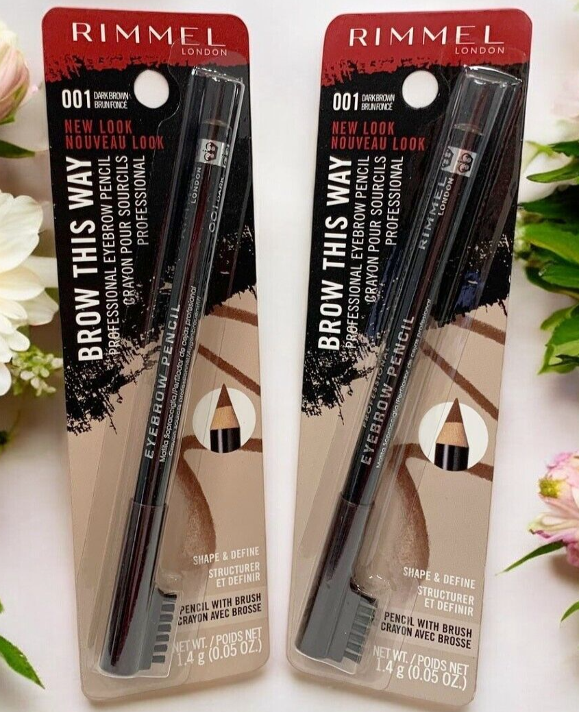 2 Rimmel Brow This Way Professional Eyebrow Pencils