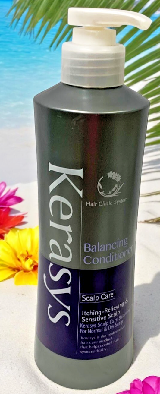 KERASYS BALANCING CONDITIONER  ITCHING-RELIEVING & SENSITIVE SCALP  20.2oz/600ml