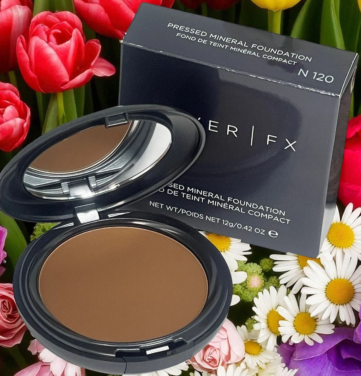 Cover FX Pressed Mineral Foundation Compact N120 - 0.42 oz /12g New in Box