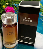 Karl Lagerfeld BOIS D'AMBRE Eau de Toilette Spray for Men 3.3oz NEW UNSEALED BOX