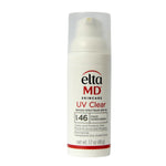 Elta MD UV Clear sunscreen bottle on a white background