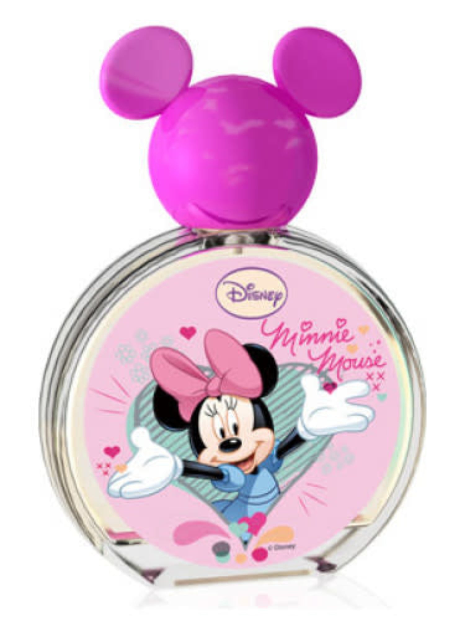 Minnie Mouse Disney Eau De Toilette bottle - floral citrus fragrance