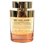 Michael Kors Wonderlust perfume bottle on a white background