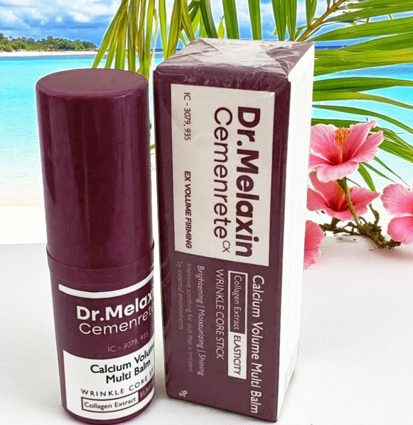 Dr. Melaxin Cemenrete Calcium Volume Multi Balm Wrinkle Core Stick 9g New in Box