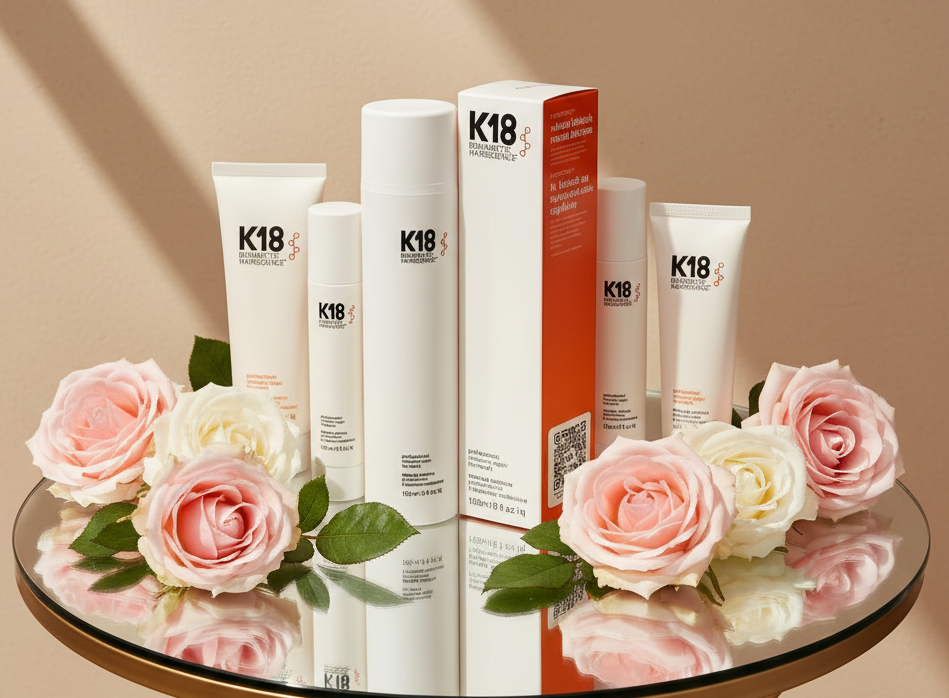 K18 — Patented K18Peptide™ Technology for Stronger, Softer Hair.