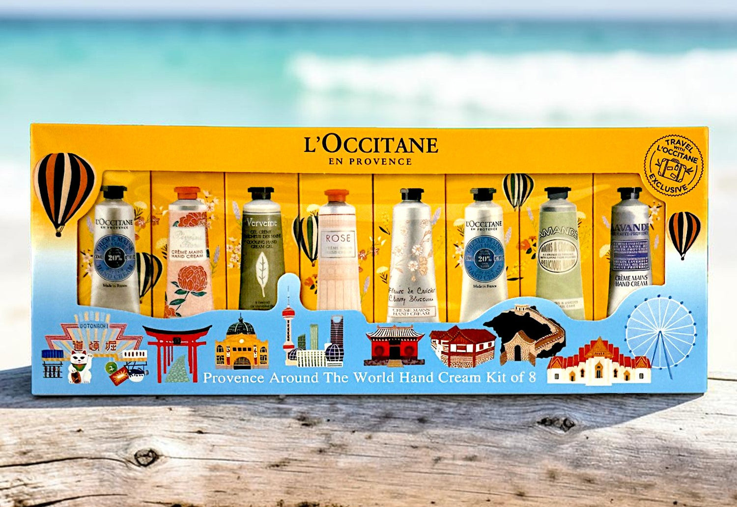 L'Occitane Provence Around the World Hand Cream Kit of 8