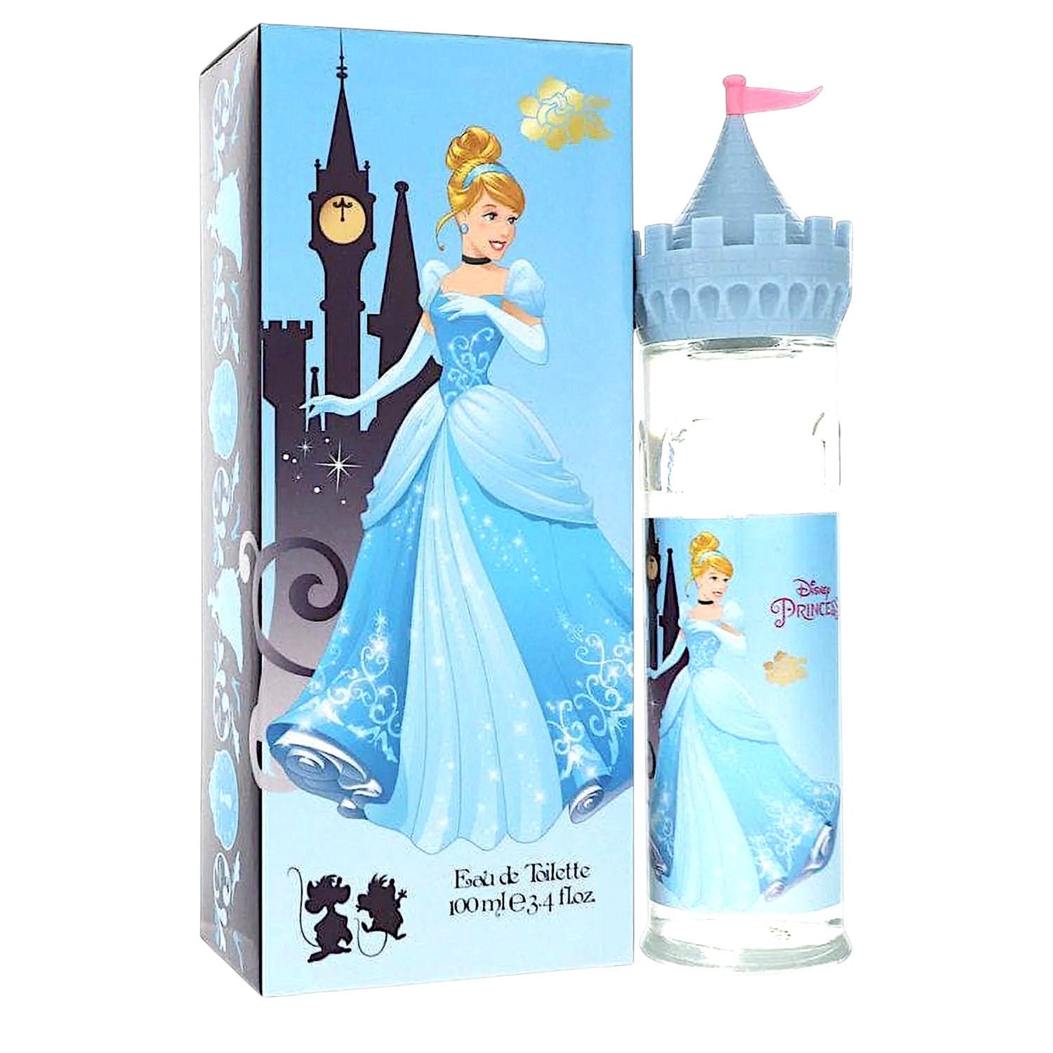 Cinderella Princess Disney Eau De Toilette bottle - girls fragrance