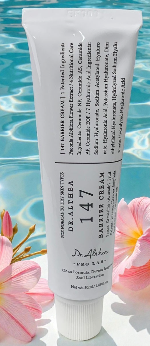 Dr. Althea 147 Barrier Cream Daily Skin Repair Cream 50ml 1.7 Fl Oz Exp. 06/28