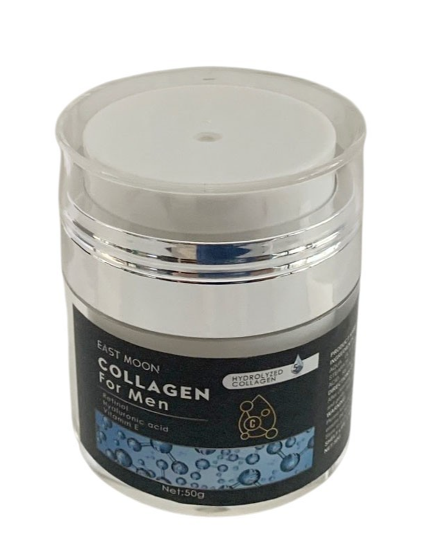 Collagen Cream for Men Anti Wrinkle with Retinol, Hyaluronic Acid, Vitamin E 50g
