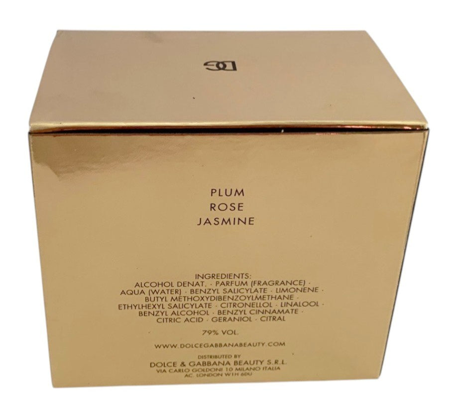 Dolce & Gabbana The One Gold for Women 2.5oz Eau de Parfum Intense Spray SEALED