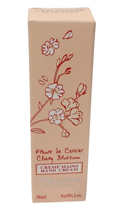 L’Occitane En Provence Cherry Blossom and Rose Hand Cream 1oz/30ml Set of 2