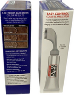 2-Just For Men Autostop Comb-In Easy No-Mix Haircolor A-40 Medium Dark Brown