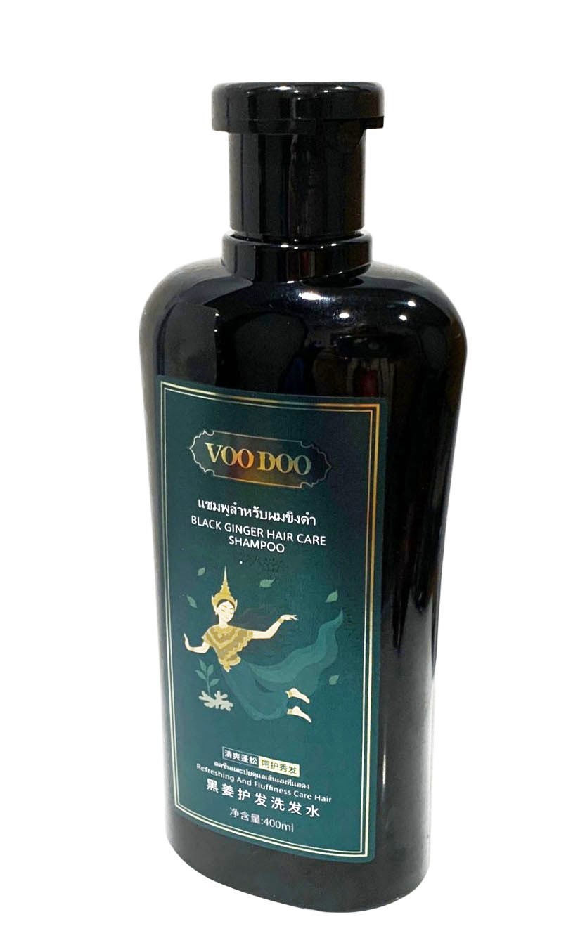 BLACK GINGER HAIR CARE SHAMPOO HERBAL Ginger Hair Growth Treatment 400ml /13.5oz