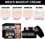 EAST MOON MEN MAKEUP CREAM CONCEALER & BRIGHTEN SKIN WATERPROOF SWEATPROOF 1.7oz