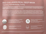 Bio-Collagen Real Deep Facial Lifting Anti-Wrinkle Mask -Pack of 4 Exp.09/2028