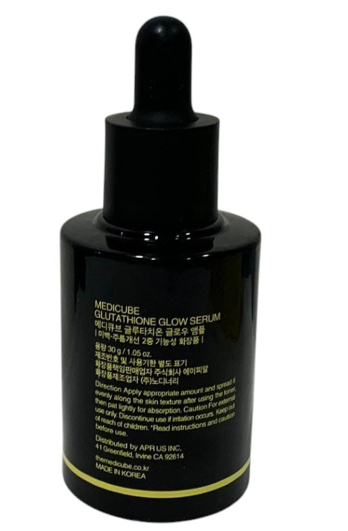 Medicube Glutathione Glow Serum 30g/1oz Brightening, Korean Cosmetics, K-Beauty