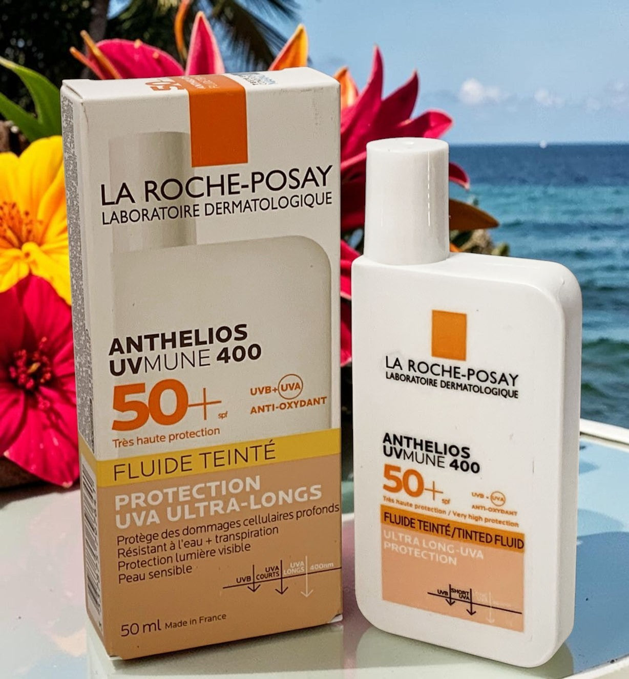 La Roche-Posay Anthelios UVMune 400 SPF 50+Tinted Fluid Sunscreen 50ml EXP 09/28