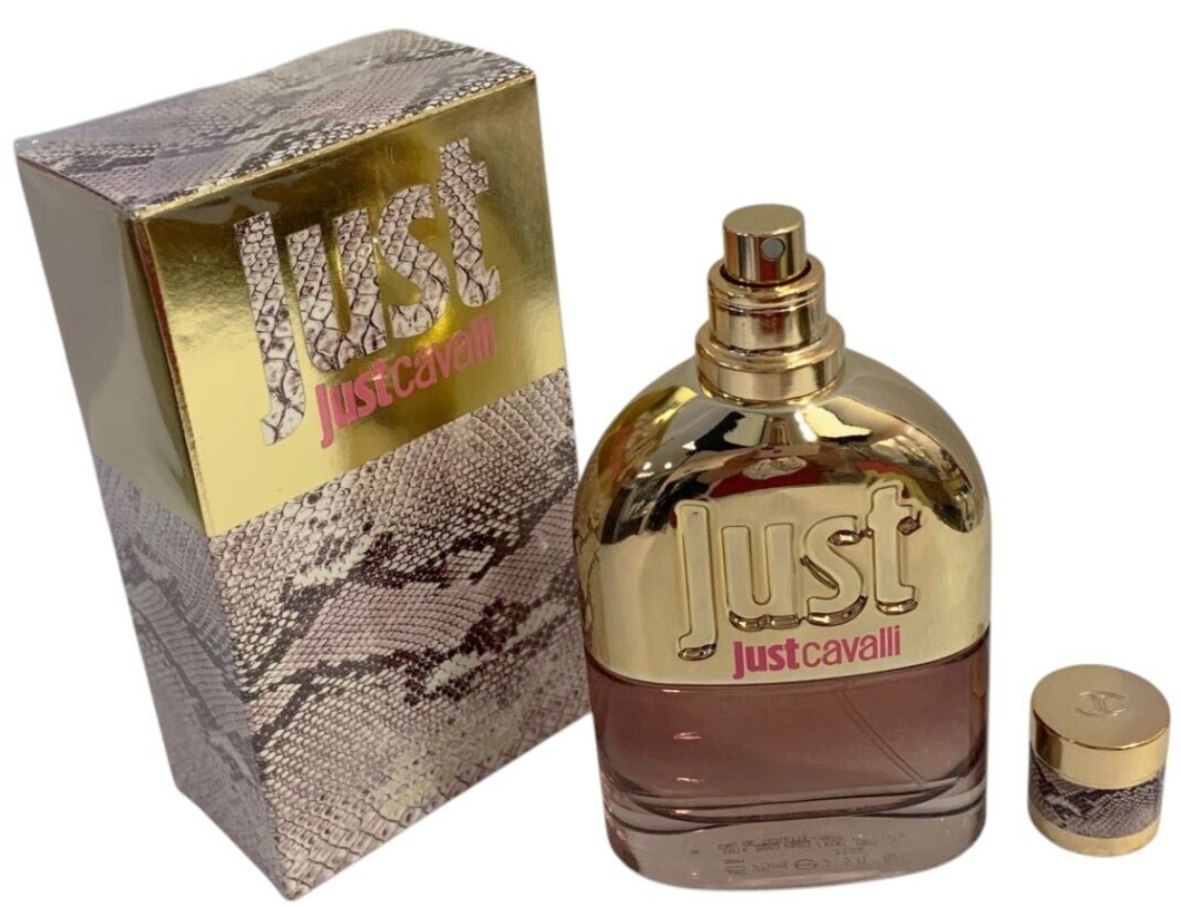 Just Cavalli New by Roberto Cavalli Eau De Toilette Spray 2.5oz Women UNSEALED